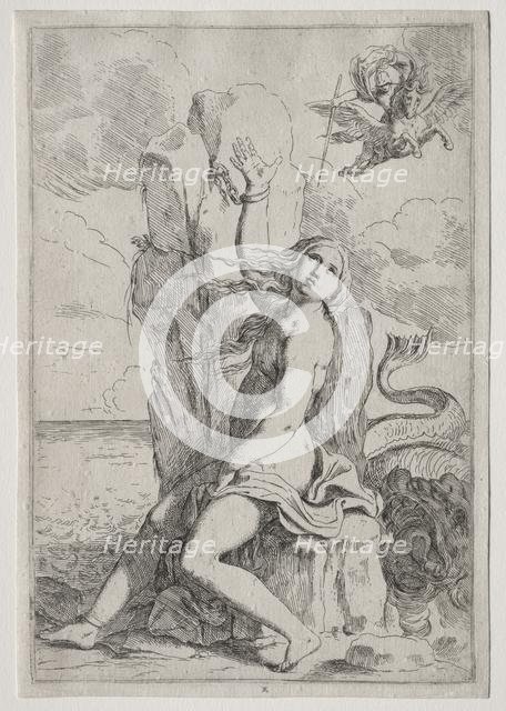 Andromeda. Creator: Lorenzo Lolli (Italian, 1612-1691).