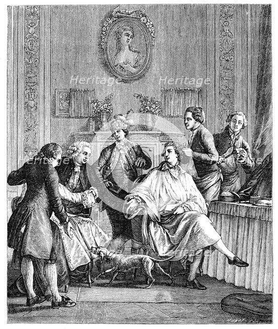 The Small Toilette, (1885).Artist: Moreau