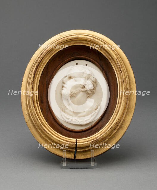 Plaque with Marcus Antonius, Burslem, 1776/80. Creator: Wedgwood.