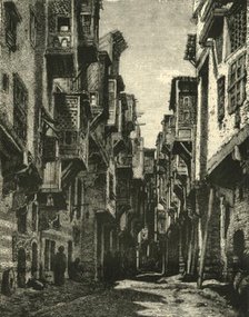 'Lane in the Copt Quarter, Cairo', 1890.  Creator: Unknown.