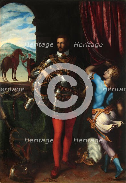 Portrait of Ottavio Farnese (1524-1586), Duke of Parma and Piacenza, 1551-1554. Creator: Campi, Giulio (1507-1573).