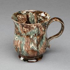 Cup, Staffordshire, 1750/59. Creator: Staffordshire Potteries.