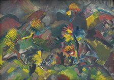 Mountain Landscape, 1940-1944. Creator: Arnold Peter Weisz-Kubincan.