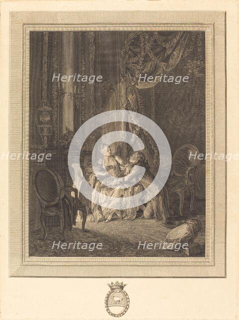 Le danger du tete-a-tete. Creator: Jean Baptiste Blaise Simonet.