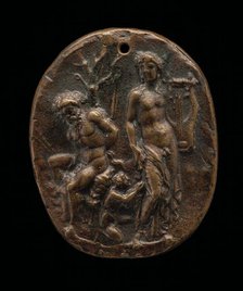 Apollo and Marsyas, mid 15th century. Creator: Unknown.