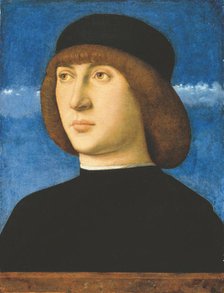 Portrait of a young man, c. 1490. Creator: Bellini, Giovanni (1430-1516).