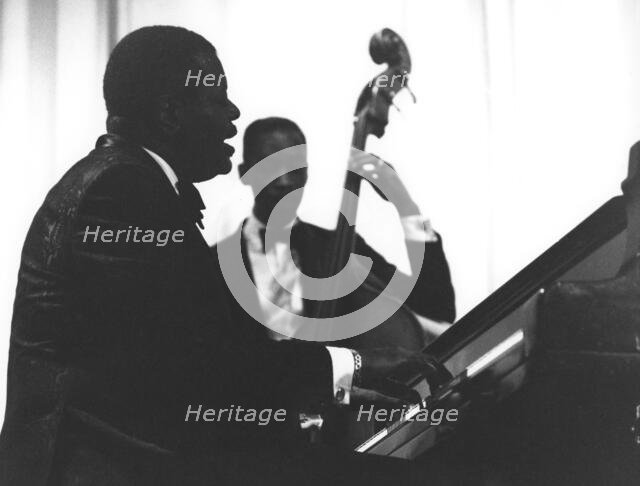 Oscar Peterson, Wembley Town Hall, London, 1968. Creator: Brian Foskett.