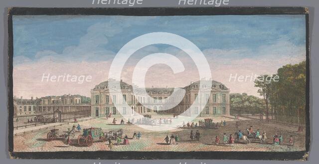 View of the Château de Choisy, 1700-1799. Creators: Anon, Jacques Rigaud.