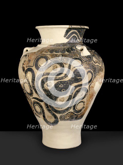 Jar, Late Minoan II Period (c1450-c1400 BC). Artist: Unknown.