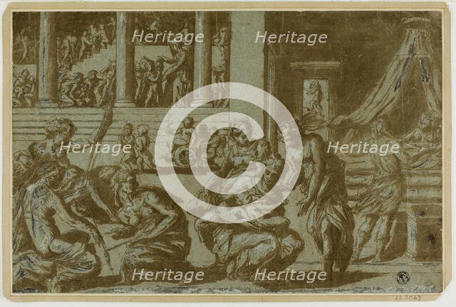 Study for the Allegory of Birth, n.d. Creator: Unknown.