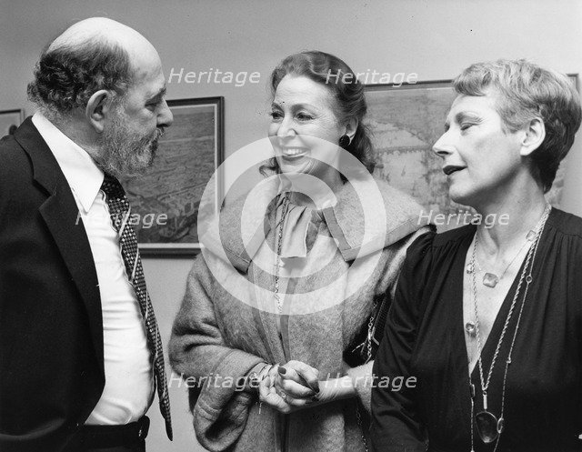 Alfred Marks, British comedian, with Valerie Hobson & Helen Shapiro. Artist: Unknown