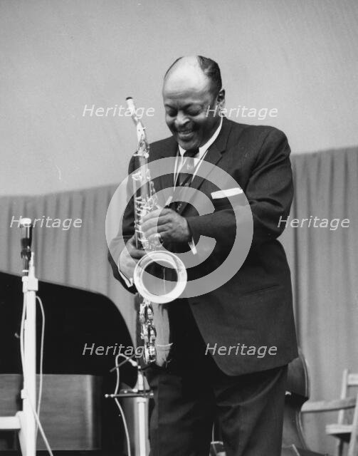 Ben Webster, Birmingham Jazz Festival, 1967. Creator: Brian Foskett.