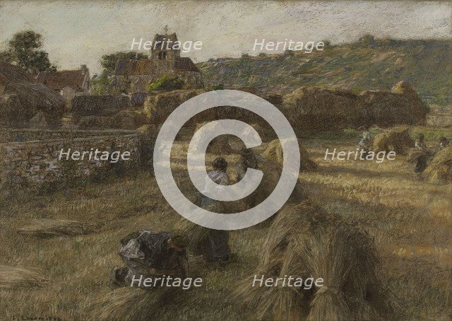 Harvest. The Sheaf-Binders.