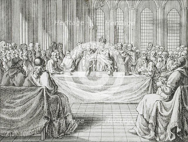 Illustration for Basedow's 'Elementary Work', 1770. Creator: Daniel Nikolaus Chodowiecki.