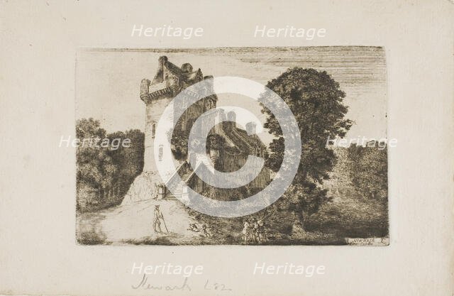 Newark Castle, n.d. Creator: John Clerk.