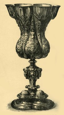 Silver cup, 1580-1600, (1881).  Creator: John Watkins.