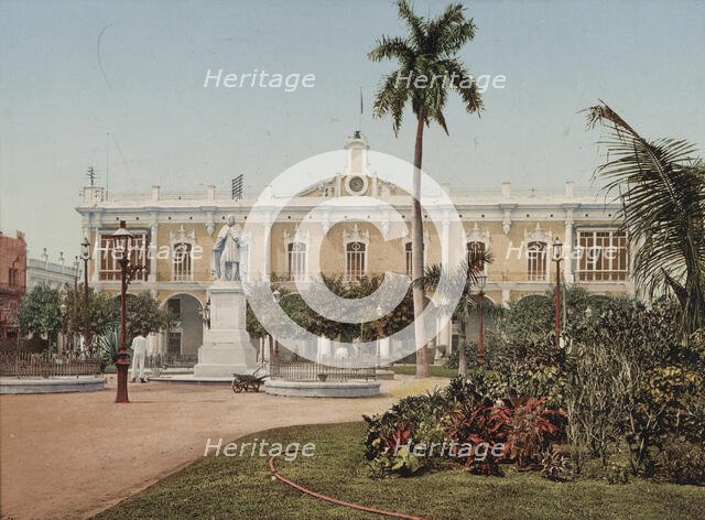 Palacio del Gobierno General, Habana, c1900. Creator: William H. Jackson.