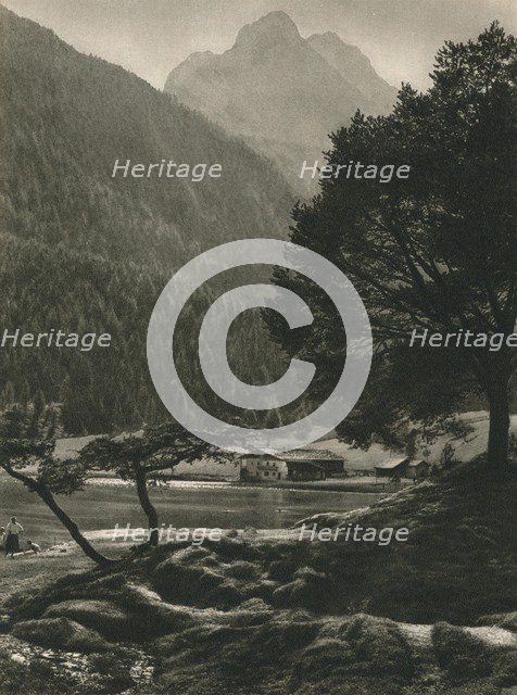 'Mittenwald: Lauteree - Wetterstein-Gebirge', 1931. Artist: Kurt Hielscher.