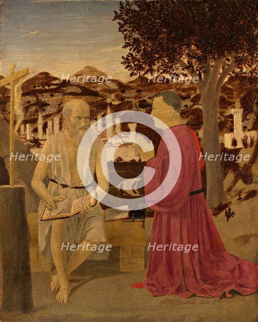 Saint Jerome and a Donor, 1451.