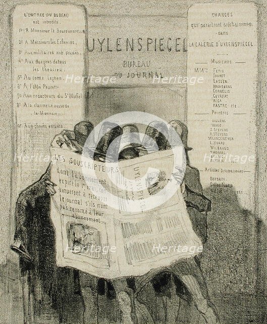 Une Mauvaise charge, 1856. Creator: Félicien Rops.