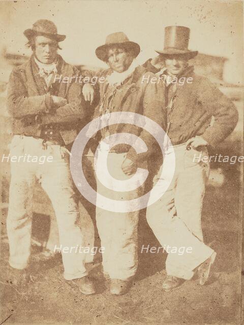 Alexander Rutherford, William Ramsay and John Liston, 1843-1848. Creator: Hill & Adamson.