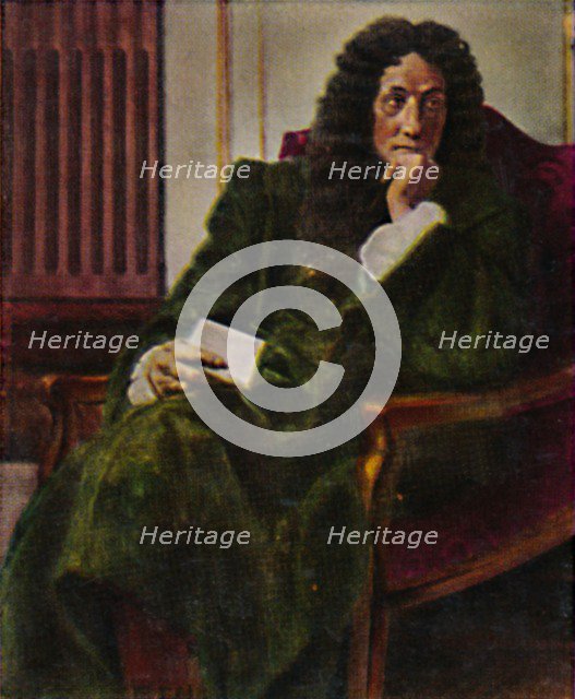 'Der Philosoph Leibniz 1646-1716. - Gemälde von C. Meyer', 1934. Creator: Unknown.