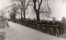 A Rowntree’s cycling club outing, 1910. Artist: Unknown