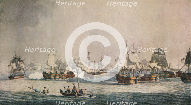 'Trafalgar', c1806. Artist: Dominic Serres.