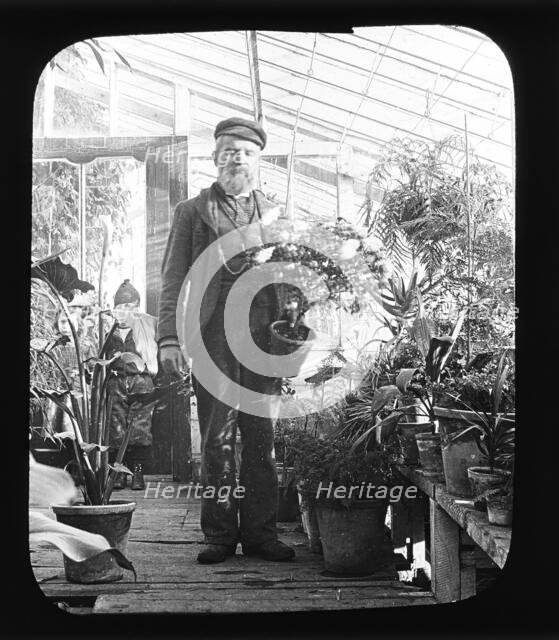 Kilternan Abbey - Golden Ball - Ireland, 1895. Creator: Robert Augustus Henry L'Estrange.