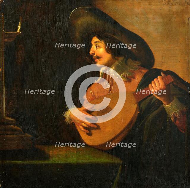 The Lute Player, c.1630-c.1640. Creator: Jan van Bijlert.
