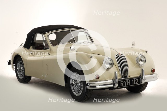 1955 Jaguar XK140 Artist: Unknown.