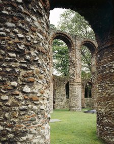 St Botolph's Priory, Colchester, Essex. Artist: Unknown.