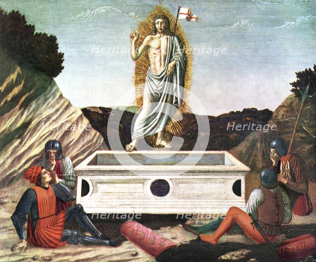 'The Resurrection', mid 15th century, (1930).Artist: Andrea del Castagno