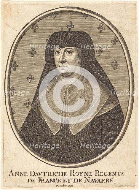 Anne of Austria. Creator: Pierre Aubry.