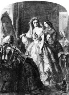 'The Bride', 1856.Artist: Abraham Solomon