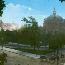 The National Theatre, Christiania, (Oslo), Norway, late 19th-early 20th century. Creator: Fradelle & Young.