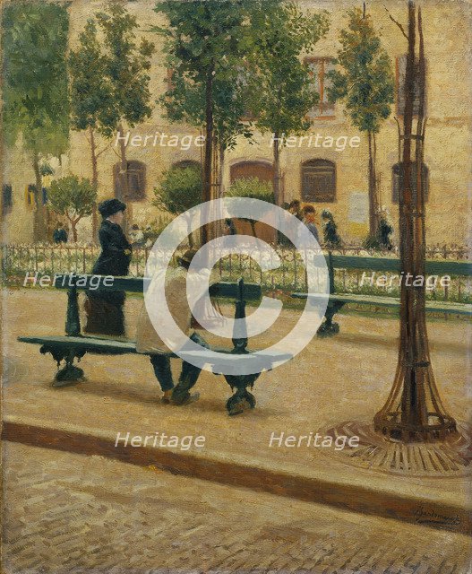 Place du Tertre, 1880.