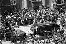 Tim Sullivan's funeral, 1913. Creator: Bain News Service.