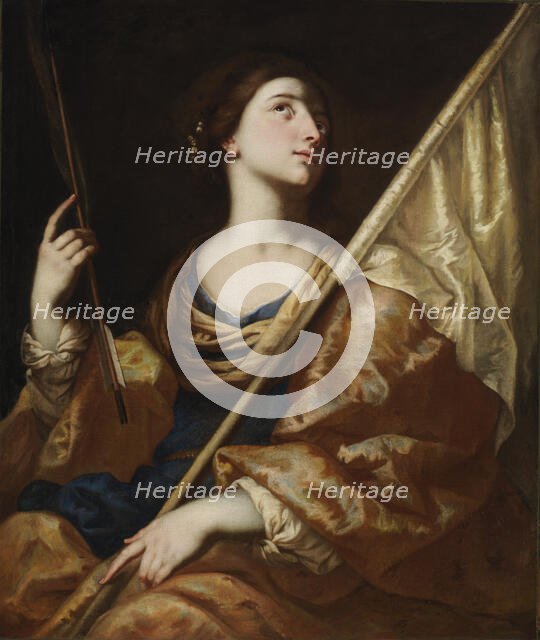 Saint Ursula, ca. 1650. Creator: Bernardo Cavallino.