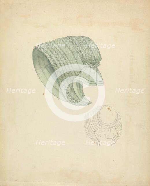 Bonnet, 1935/1942. Creator: Dorothy Gernon.