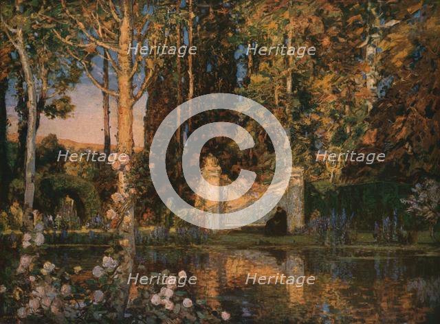 'The Garden of Memories', 1916-1917, (c1930). Creator: Thomas Mostyn.