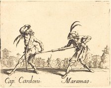 Cap. Cardoni and Maramao, c. 1622. Creator: Jacques Callot.