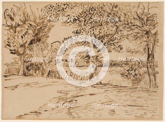 Landscape at Arles, July 1888. Creator: Vincent van Gogh.