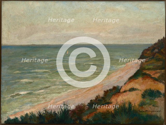 View towards Rozewie, c1930. Creator: Stephan Filipkiewicz.