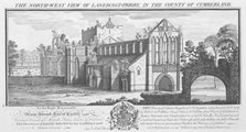 'North West View of Lanercost Priory in the County of Cumberland', 1739. Artists: Nathaniel Buck, Samuel Buck.