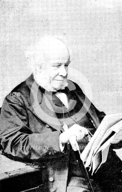 The late Mr. Edward Lloyd, Proprietor of the "Daily Chronicle" and "Lloyd's Weekly", 1890.  Creator: Unknown.