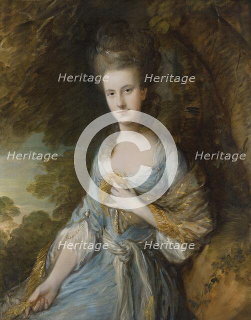 Portrait of Sarah Buxton, 1776. Creator: Thomas Gainsborough.