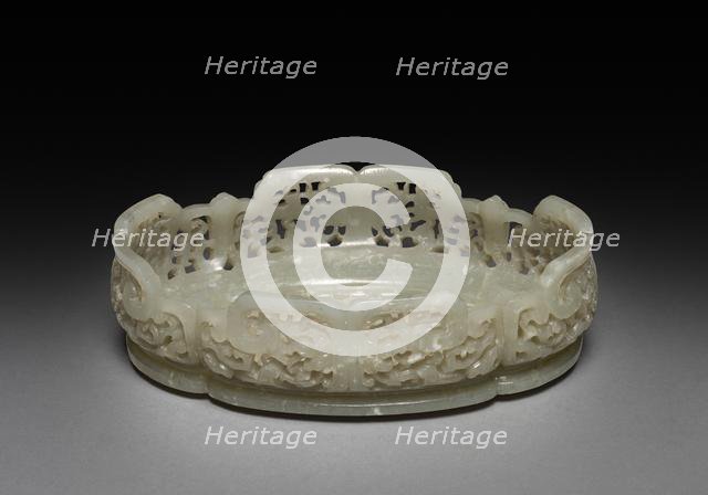 Octofoil Dish, 1700s. Creator: Unknown.