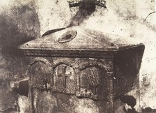 Jérusalem, Fontaine du Couvent grec, 1854. Creator: Auguste Salzmann.