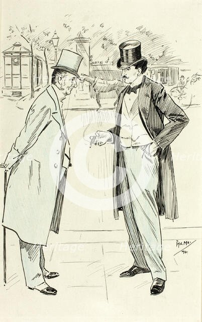 What Made You Take Up Art as a Profession?, 1894. Creator: Philip William May.